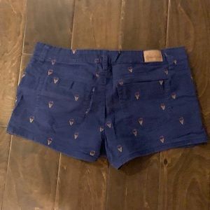 Soundgirl Navy Blue Shorts with Ice Cream 🍦